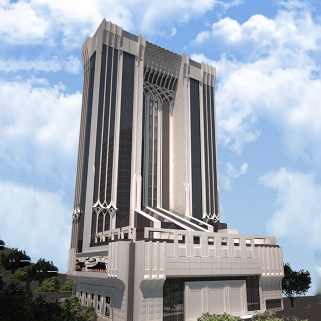 طراحی ساختمان اداری تجاری آرتمیس