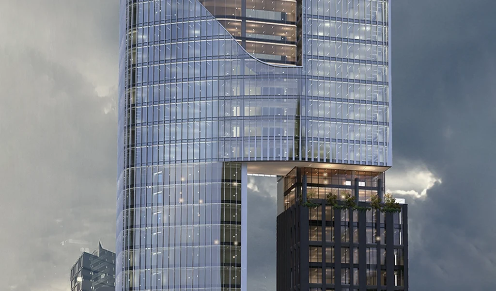 طراحی ساختمان اداری تجاری نارنجستان